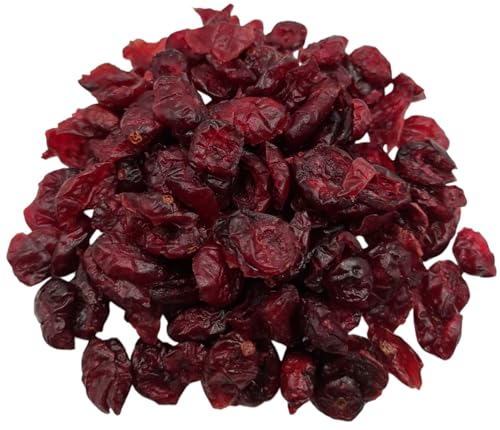 Getrocknete Ganze Preiselbeeren 225g - 1,95kg Vaccinium macrocarpon (490 gramm) von AgoraMarket