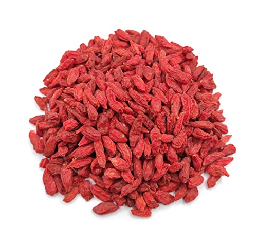 Getrocknete Goji-Beeren Wolfsbeere 220g - 1,95kg Lycium barbarum (1950 gramm) von AgoraMarket