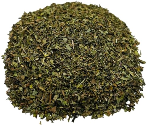 AgoraMarket Getrocknete Grüne Minze Geschnittene Blätter 85g - 1.95Kg Premium Qualität Mentha spicata (220 gramm) von AgoraMarket