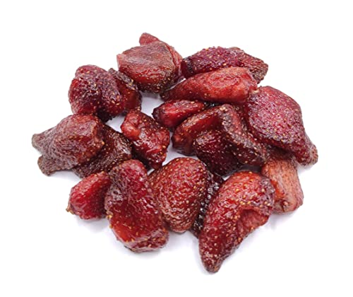 Getrocknete Osmotische Zuckerfreie Erdbeeren 40g - 1,95Kg Klasse A (1950 gramm) von AgoraMarket