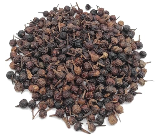 Getrockneter Kubebenpfeffer Ganze Samen 40g - 1,95kg Piper Cubeba Premium Qualität (220 gramm) von AgoraMarket