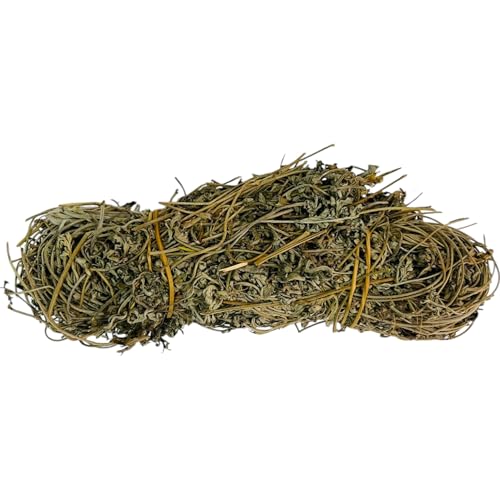 Getrockneter Wermut Bündel Beifuss 220g - 1,95Kg - Klasse A - Artemisia Absinthium (950 gramm) von AgoraMarket