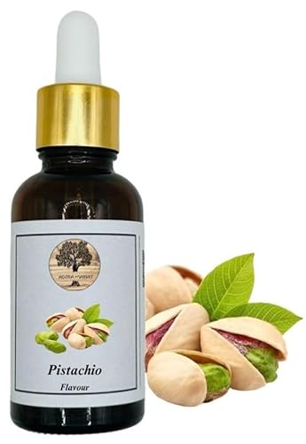 Pistazien Geschmack 10 ml – 1000 ml Premium Qualität Pistacia vera (10 ml) von AgoraMarket