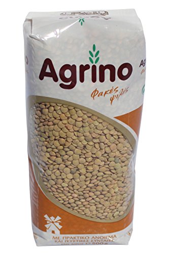 Agrino feine Linsen 500g getrocknet aus Griechenland mediterrane Küche griechische Hülsenfrüchte kleine Linse fein von Agrino