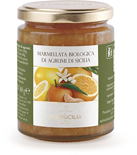 AgriSicilia - 3-Frucht-Zitrusmarmelade bio - 0,36 kg von Agrisicilia