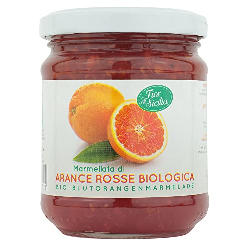 Agrisicilia Blutorangen-Marmelade aus Sizilien Bio (1 x 240g) von Agrisicilia