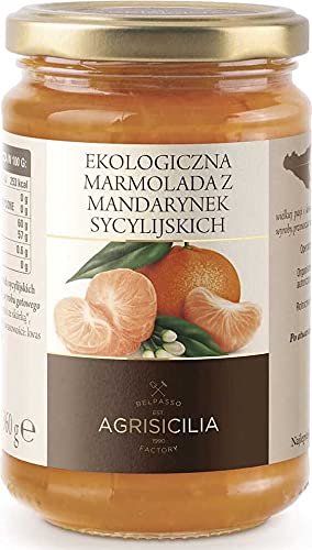 Marmelade aus Sizilianischen Mandarinen Bio 360 g – Agrisiziien von Agrisicilia