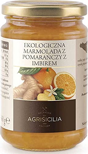 ORANGE MARMOLADE MIT GINGER BIO 360 g - AGRISICILIA von Agrisicilia