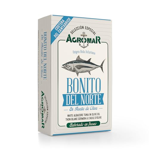 Agromar Bonito del Norte (Weißer Thunfisch in Olivenöl) (1 x 115 g) von Agromar