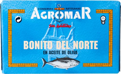 Agromar Bonito del Norte (Weißer Thunfisch in Olivenöl) (1 x 115 g) von Agromar