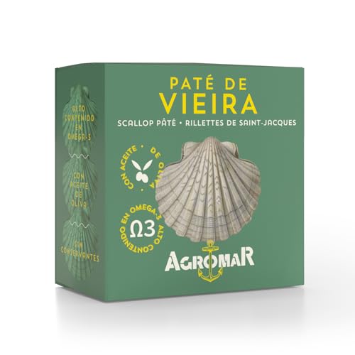 Agromar Pate de Vieira - Jakobsmuscheln Pate (1 x 100g) von Agromar