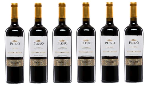 6x 0,75l - 2021er - Pleno - Edición Limitada - Syrah - Navarra D.O.P. - Spanien - Rotwein trocken 6x 0,75l - 2021er - Pleno - Edición Limitada - Syrah - Navarra D.O.P. - Spanien - Rotwein trocken von Agronavarra - Pleno