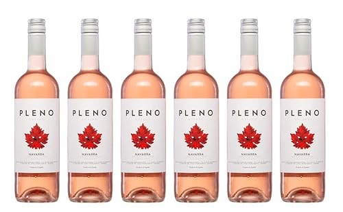 6x 0,75l - 2023er - Pleno - Rosado - Navarra D.O.P. - Spanien - Rosé-Wein trocken 6x 0,75l - 2023er - Pleno - Rosado - Navarra D.O.P. - Spanien - Rosé-Wein trocken von Agronavarra - Pleno