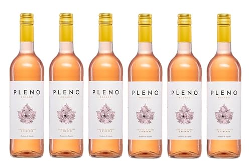 6x 0,75l - 2023er - Pleno - Rosado - semi-dry - Navarra D.O.P. - Spanien - Rosé-Wein halbtrocken 6x 0,75l - 2023er - Pleno - Rosado - semi-dry - Navarra D.O.P. - Spanien - Rosé-Wein halbtrocken von Agronavarra - Pleno