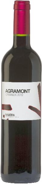 Agronavarra Agramont Crianza Jg. 2018 Cuvee aus 40 Proz. Tempranillo, 30 Proz. Cabernet Sauvignon, 30 Proz. Merlot 12 Monate in amerik. und franz. Eiche gereift von Agronavarra