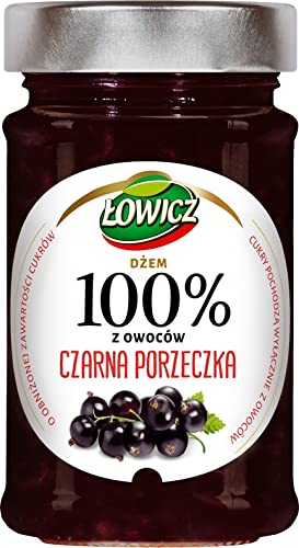 Lowicz Johannisbeerkonfitüre Extra aus 100% Frucht 220g von Agros-Nova