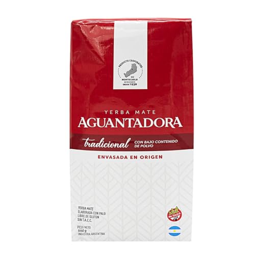 AGUANTADORA yerba mate tee 0,5kg | Argentinie yerba mate-tee con palo with stems loose leaf 500g AGUANTADORA yerba mate tee 0,5kg | Argentinie yerba mate-tee con palo with stems loose leaf 500g von AGUANTADORA