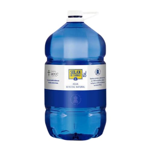 Wasser 3 Einheiten Box Solán PET Karaffe 5 L Wasser 3 Einheiten Box Solán PET Karaffe 5 L von Aguas de Solán de Cabras SA