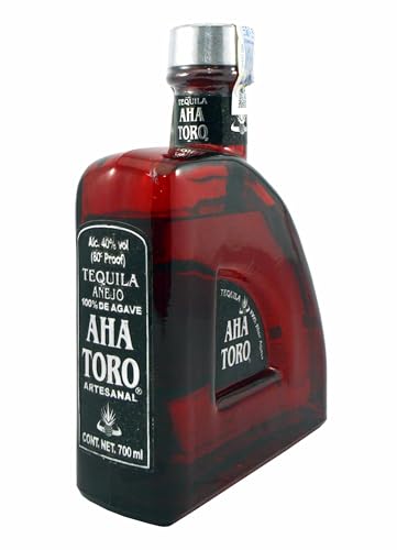 Aha Toro Tequila Anejo | 40% Vol. | 700 ml | Geruch von Schokolade und braunem Zucker von Aha Toro