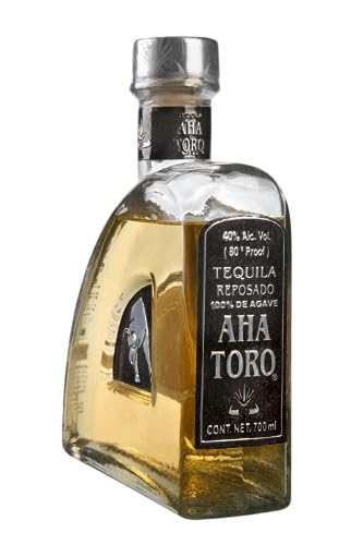 Aha Toro Tequila Reposado I 40 % Vol. I 700 ml I Komplexer Geschmack von Aha Toro