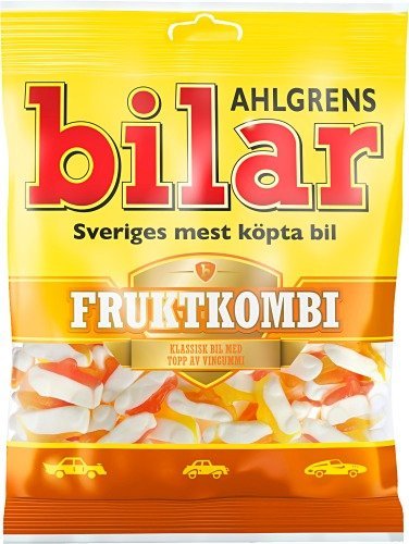 Ahlgrens bilar Fruktkombi 125g (fruchtig) 3er Packung von Ahlgrens Bilar