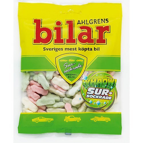 Ahlgrens Bilar Sursockrade 100g - Autos süßsauer (3er Pack) von Ahlgrens Bilar