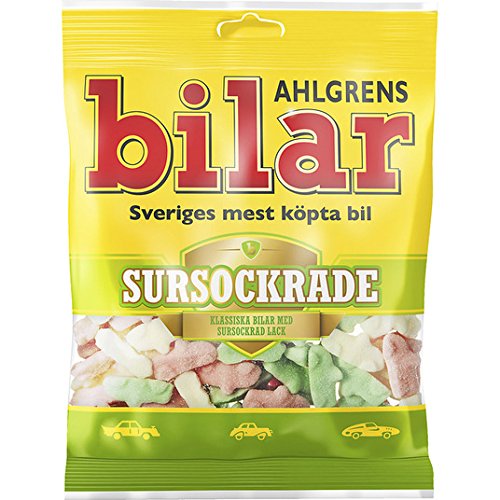 Ahlgrens Bilar Sursockrade - Sour Weiche Chewy Eibisch Autos 100g Ahlgrens Bilar Sursockrade - Sour Weiche Chewy Eibisch Autos 100g von Ahlgrens