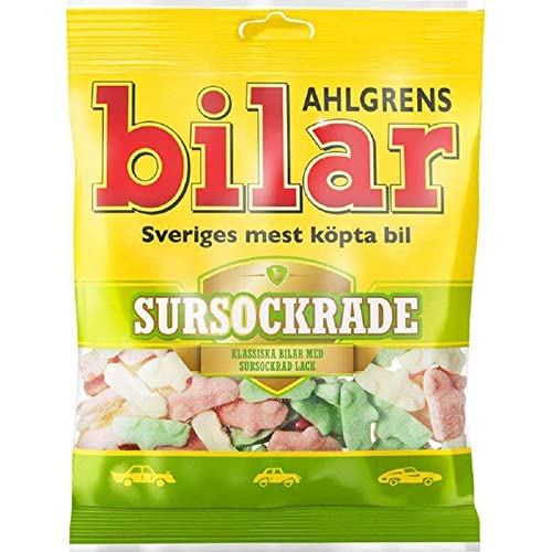 Ahlgrens saure Autos - Sursockrade Bilar, 100g von Ahlgrens