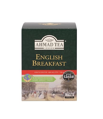 Ahmad Tea - English Breakfast - Schwarzer Frühstückstee - Assam & Ceylon Tee - Lose - 250g Ahmad Tea - English Breakfast - Schwarzer Frühstückstee - Assam & Ceylon Tee - Lose - 250g von Ahmad Tea