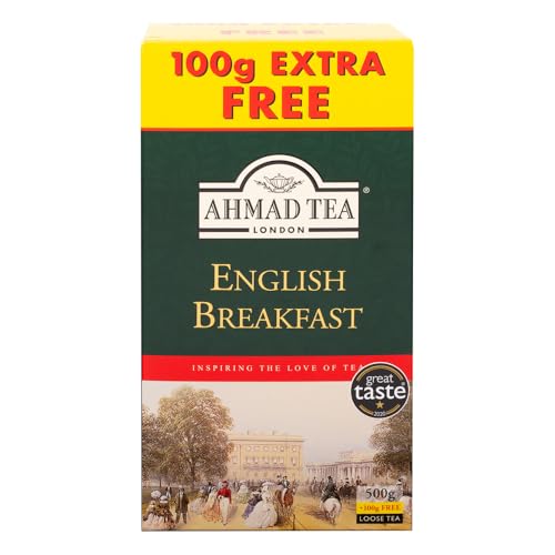 Ahmad Tea - English Breakfast - Schwarzer Frühstückstee - Assam & Ceylon Tee - Lose - 500g Ahmad Tea - English Breakfast - Schwarzer Frühstückstee - Assam & Ceylon Tee - Lose - 500g von Ahmad Tea