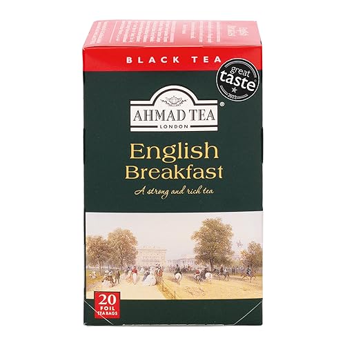 Ahmad Tea English Breakfast Tea, 20-Count Boxes (Pack of 6) von Ahmad Tea