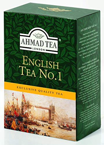 Ahmad Tea – English Tea No. 1 | Schwarztee-Mischung mit Bergamotte | 250 g loser Tee von Ahmad Tea