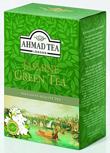 Ahmad Tea – Jasmine Green Tea | Grüner Tee mit Jasminblüten | 250 g loser Tee von Ahmad Tea