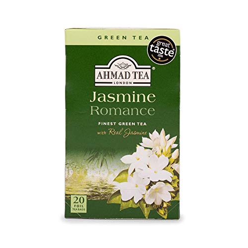 Ahmad Tea - Jasmine Romance Flavoured Green Tea 20 Bags - 40g (Case of 6) von Ahmad Tea