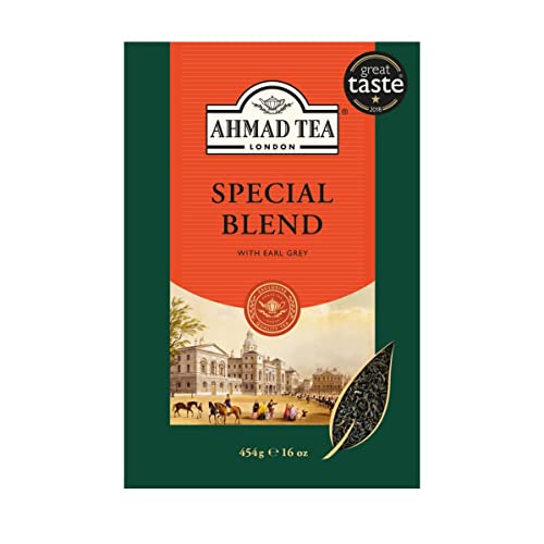 Ahmad Tea Special Blend - Schwarzer Tee mit Bergamotte - Spezialmischung Assam & Ceylon - Lose - 500g von Ahmad Tea
