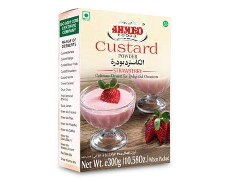 Ahmed Foods Erdbeercreme-Pulver - 300g - 2er-Packung von AHMED foods