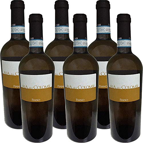 Fiano DOC Sannio | Aia Dei Colombi | Confezione 6 Bottiglie da 75Cl | Vino Italiano | Campania | Packaging Esclusivo | Idea Regalo Fiano DOC Sannio | Aia Dei Colombi | Confezione 6 Bottiglie da 75Cl | Vino Italiano | Campania | Packaging Esclusivo | Idea Regalo von Aia Dei Colombi
