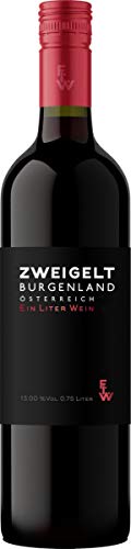 Zweigelt Burgenland QUW Ein Liter Wein 1,0l Aigner Rotwein trocken von Aigner
