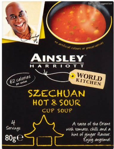 Ainsley Harriot Szechuan Hot & Sour Cup Soup 60g Ainsley Harriot Szechuan Hot & Sour Cup Soup 60g von Ainsley Harriott