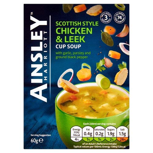 Ainsley Harriott 450245 Scottish Chicken & Lauch Cup Soup 60g, Aluminium, Weiß Ainsley Harriott 450245 Scottish Chicken & Lauch Cup Soup 60g, Aluminium, Weiß von Ainsley Harriott