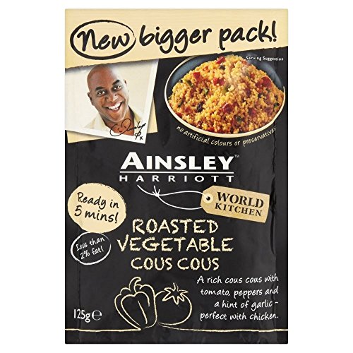 Ainsley Harriott Gebratenes Gemüse Cous Cous (125g) - Packung mit 2 von Ainsley Harriott