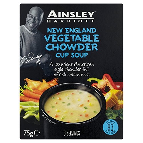 Ainsley Harriott New England Style Vegetable Chowder Cup Soup 75g Ainsley Harriott New England Style Vegetable Chowder Cup Soup 75g von Ainsley Harriott