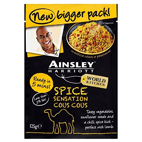 Ainsley Harriott Spice Sensation Cous Cous (125g) - Packung mit 2 von Ainsley Harriott