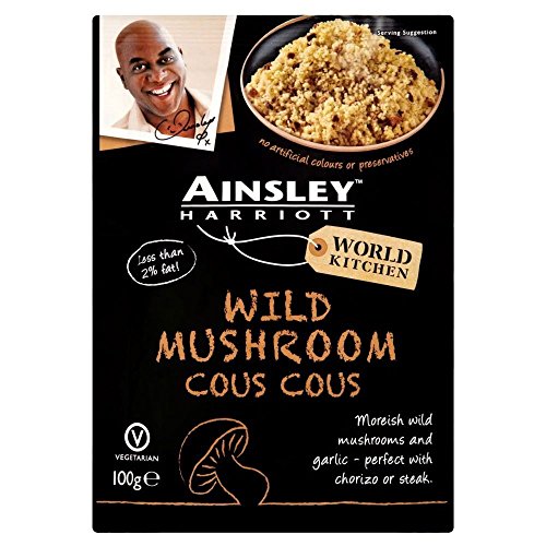 Ainsley Harriott Wild Mushroom Cous Cous (100 g) - Packung mit 2 von Ainsley Harriott