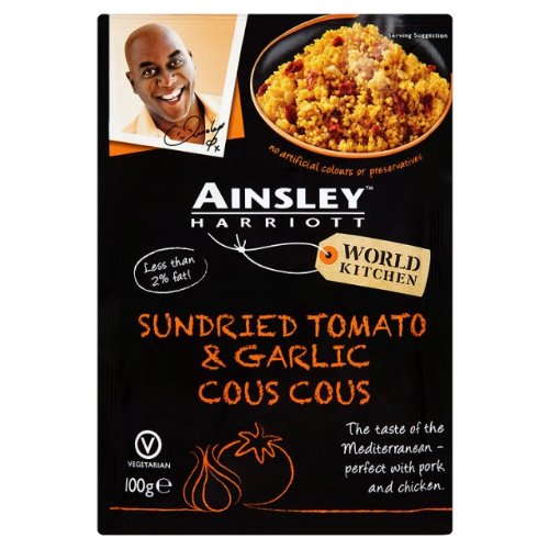 Ainsley Harriott getrockneten Tomaten & Knoblauch Cous Cous 6x100g von Ainsley Harriott