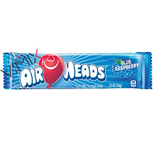 AIR Heads Singles American Sweets 16g (Blue Raspberry 16g, 5) von Airheads