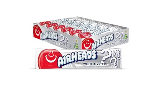 Airheads Bars, White Mystery, 0.55 Ounce (Pack of 36) by Airheads von Airheads