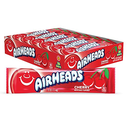 Airheads Cherry 15g (Pack of 36 / Packung mit 36 ​​Stück) von Airheads