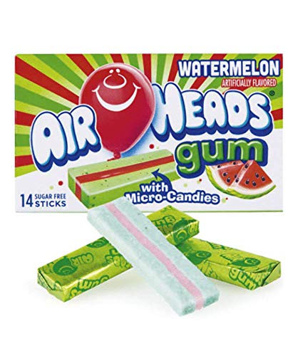 Airheads - Gum Watermelon - 12 Stück von Airheads