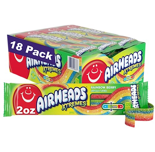 Airheads Xtreme Sour Laces Rainbow 2OZ (57g) von Airheads